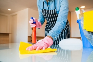 close-up-of-woman-cleaning-her-house
